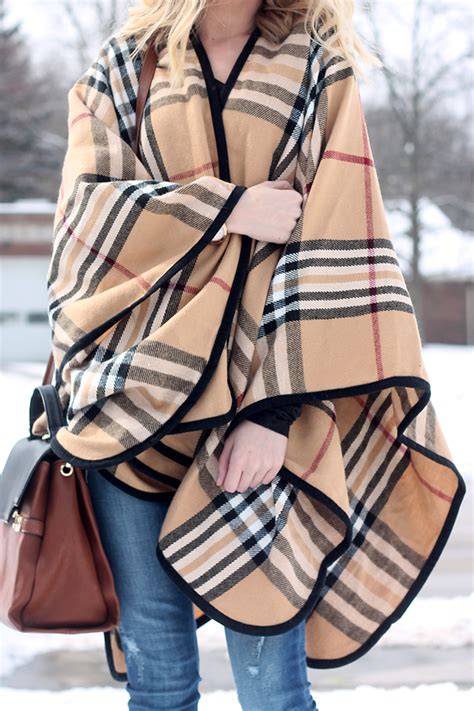 burberry fake poncho|burberry poncho nordstrom.